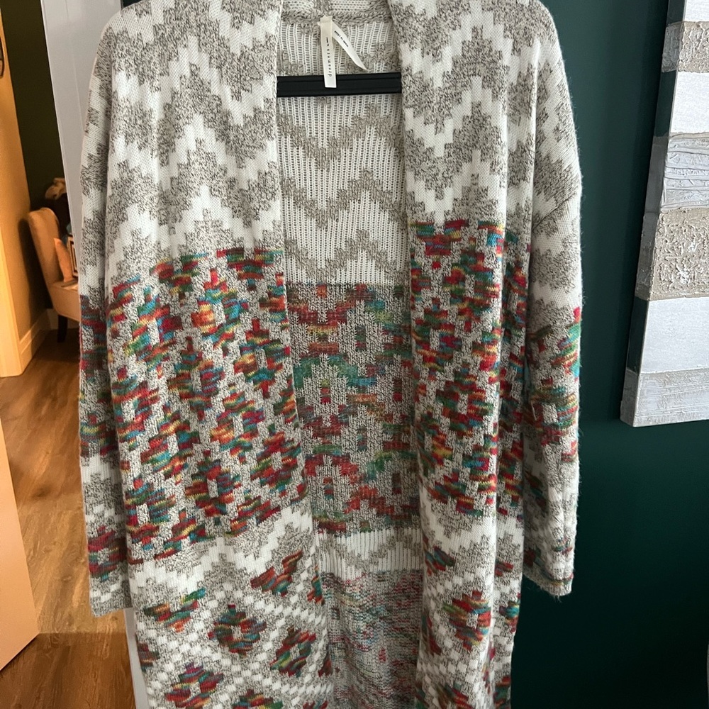 Multicolor Patterned Women's Sweater